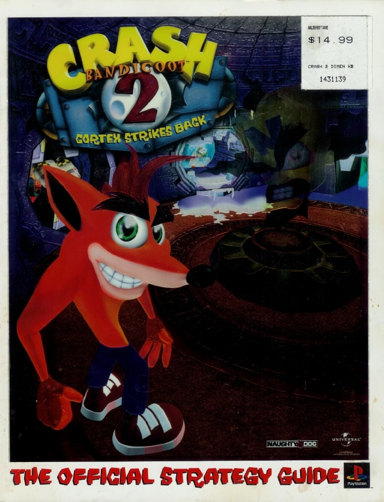 Crash Bandicoot 2 Cortex Strikes Back The Official Strategy Guide