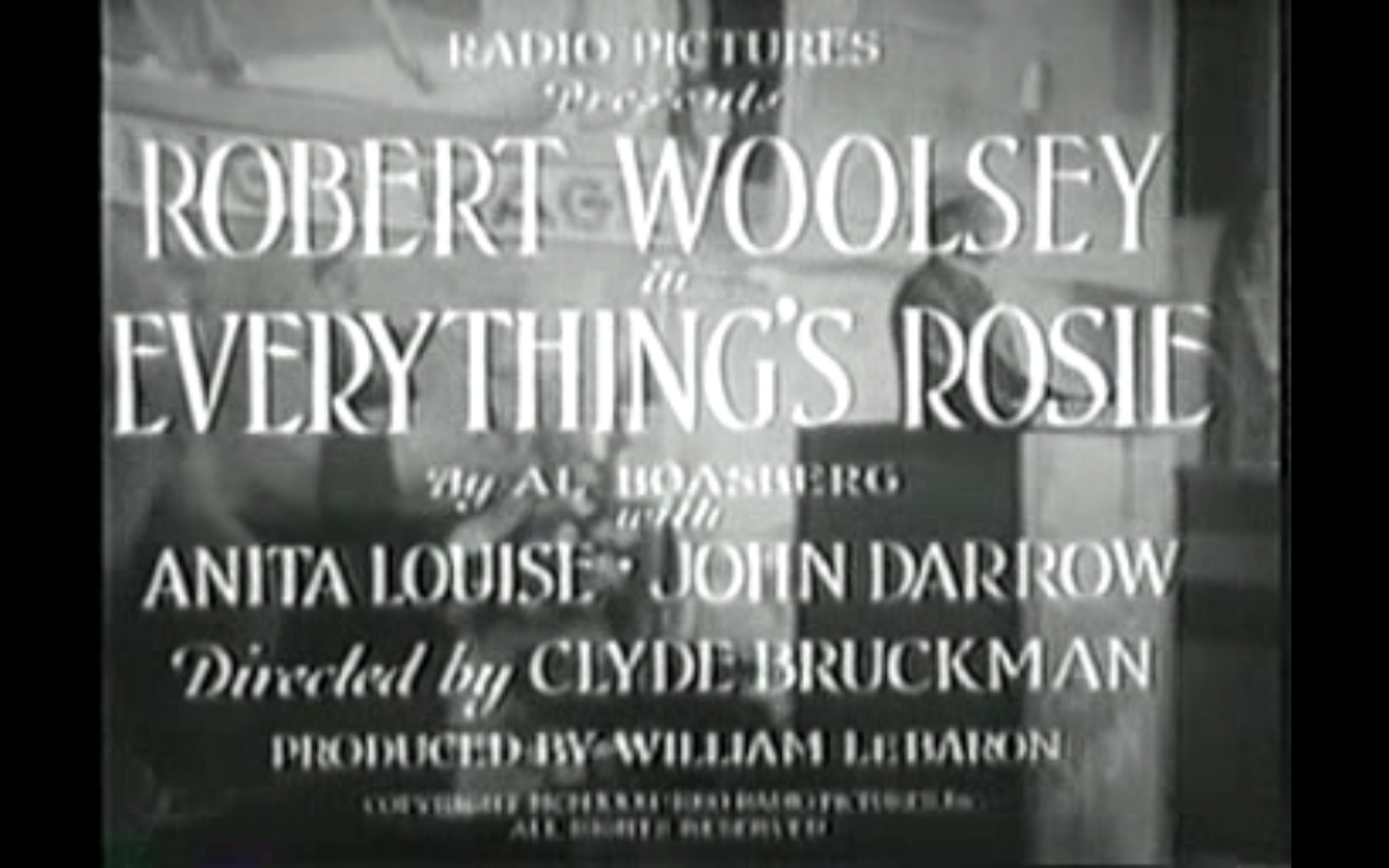 Everything's Rosie