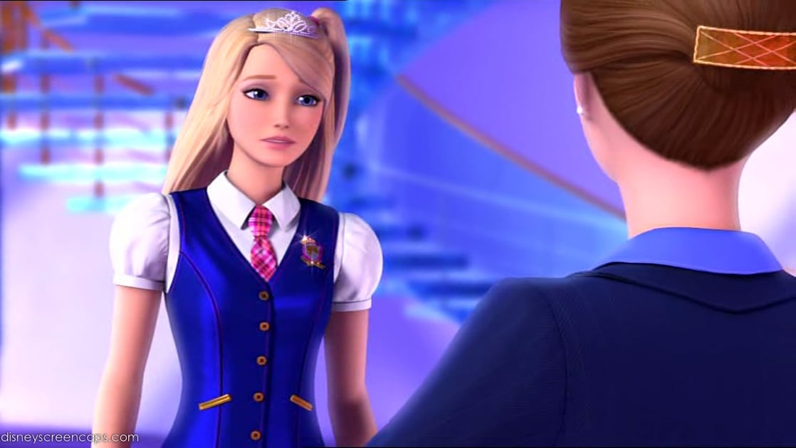 barbie princess charm school uniform