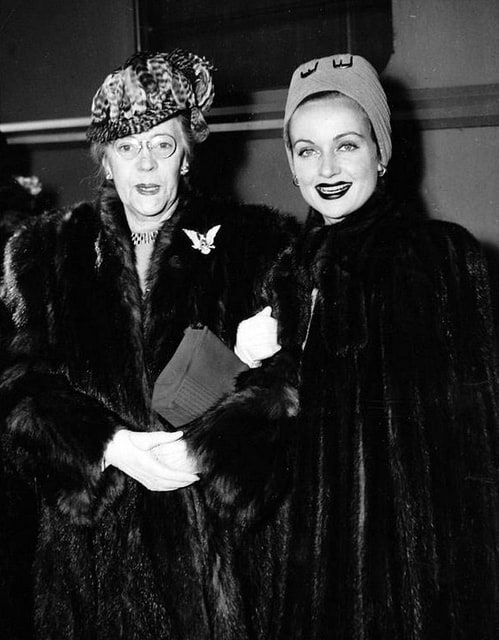 Carole Lombard & her mother