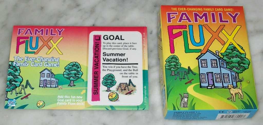 Family Fluxx: Summer Vacation! Promo Card