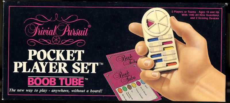 Trivial Pursuit: Pocket Player Set—Boob Tube