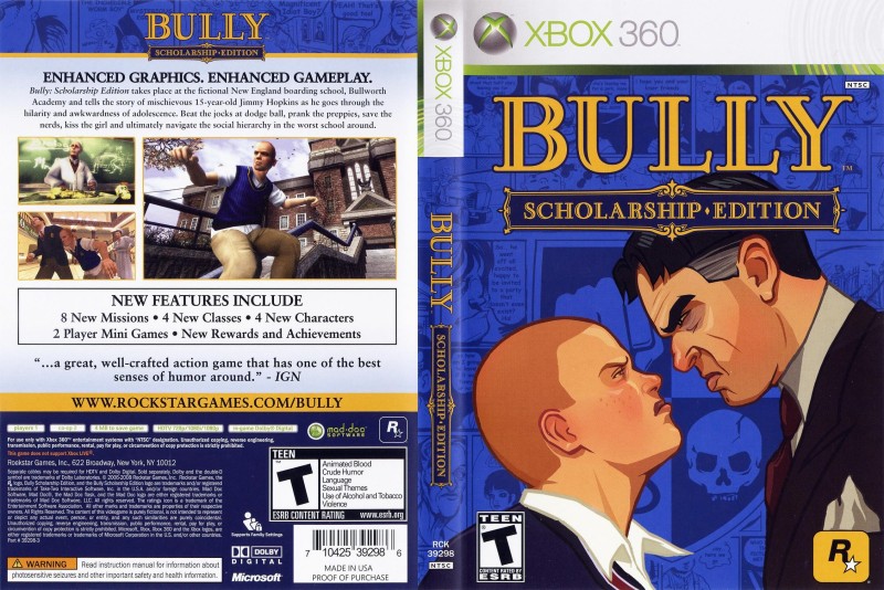 Bully: Scholarship Edition