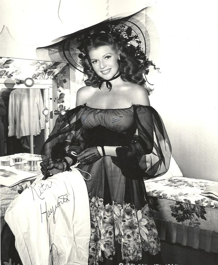 Rita Hayworth picture.