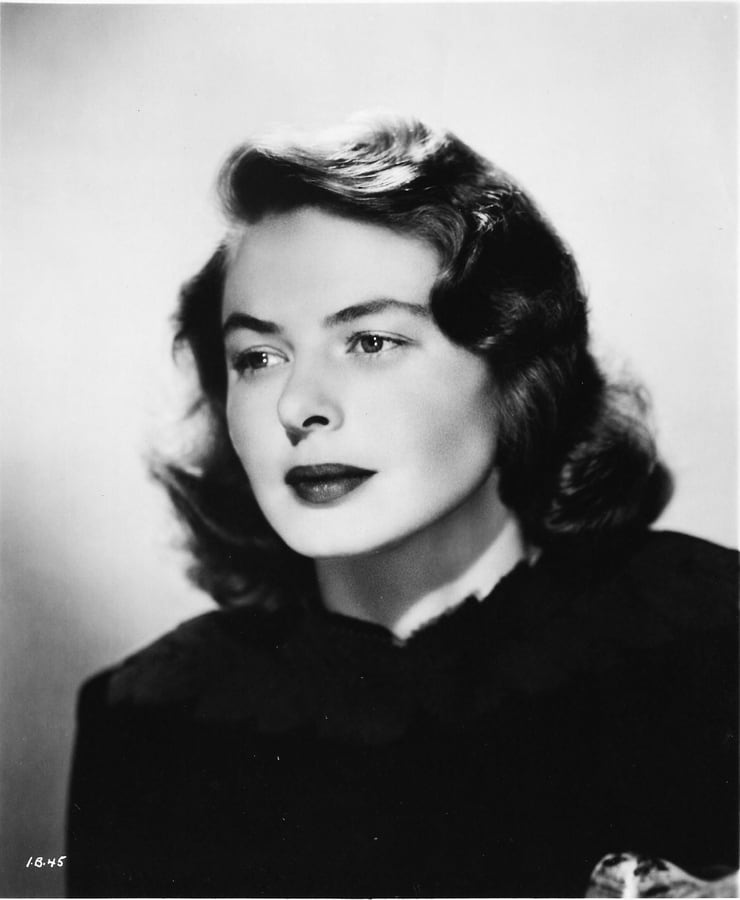 Picture of Ingrid Bergman.