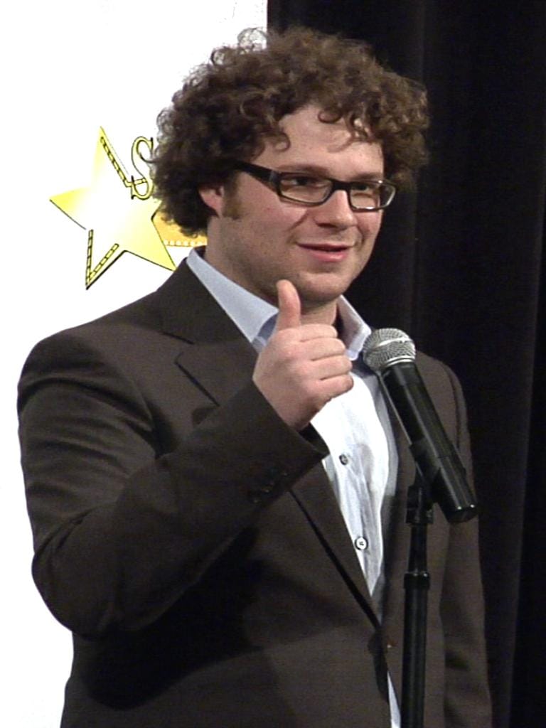 Seth Rogen in anchorman