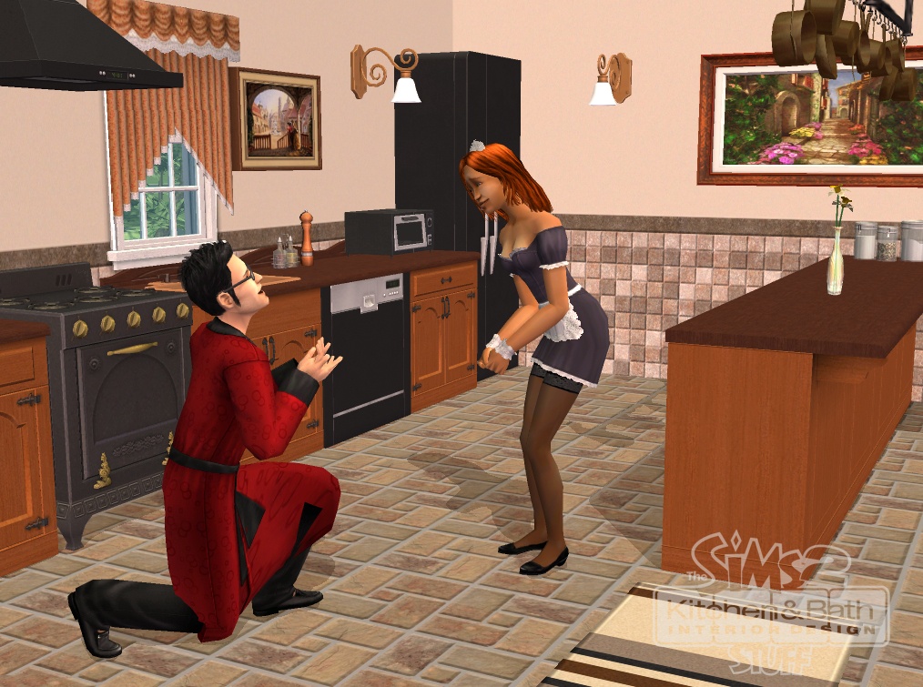 The Sims 2: Kitchen & Bath Interior Design Stuff