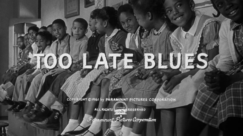 Too Late Blues