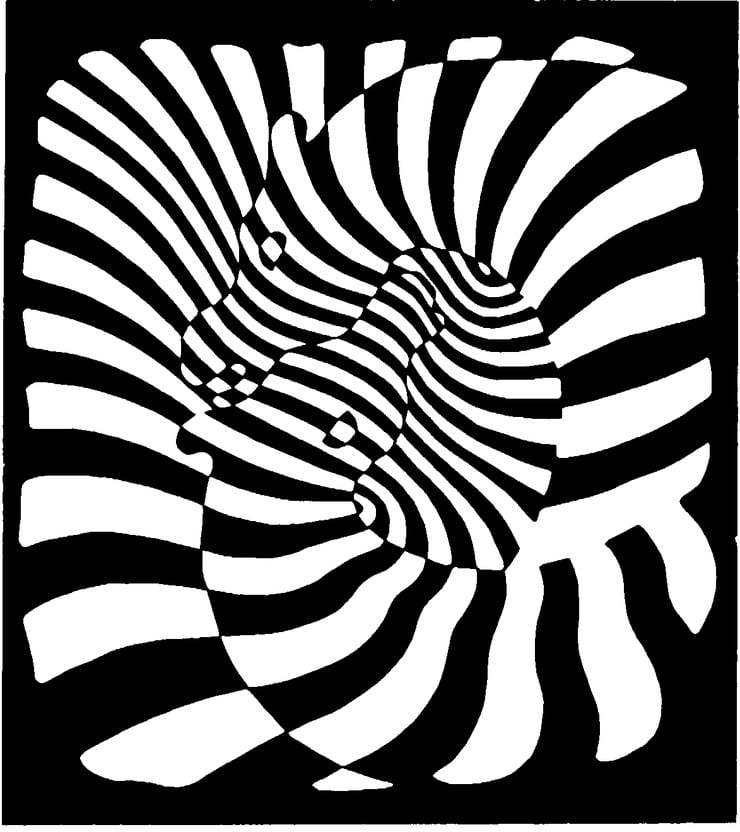 Victor Vasarely Image   740full Victor Vasarely 