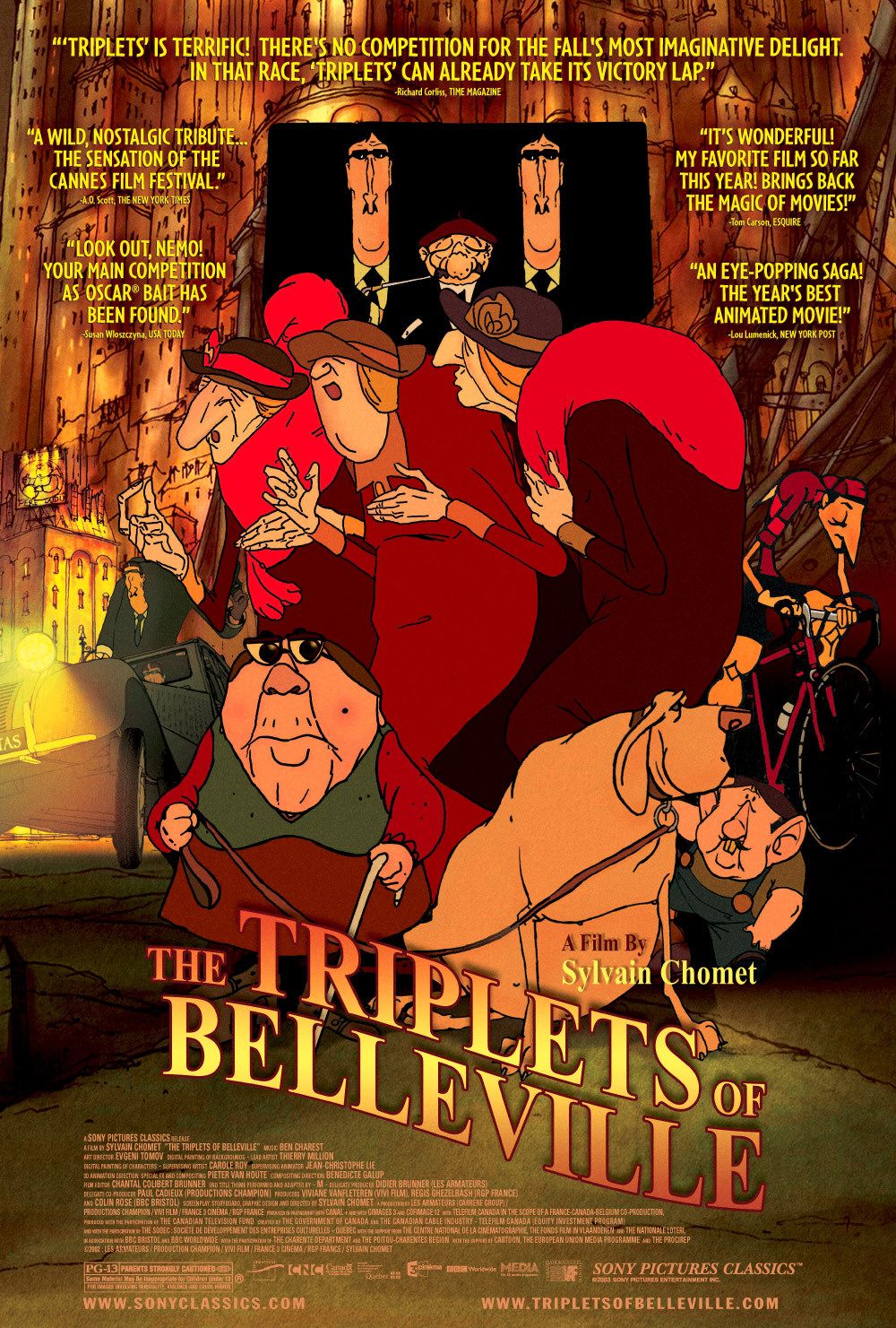 The Triplets of Belleville (2003) The Triplets of Belleville (2003)