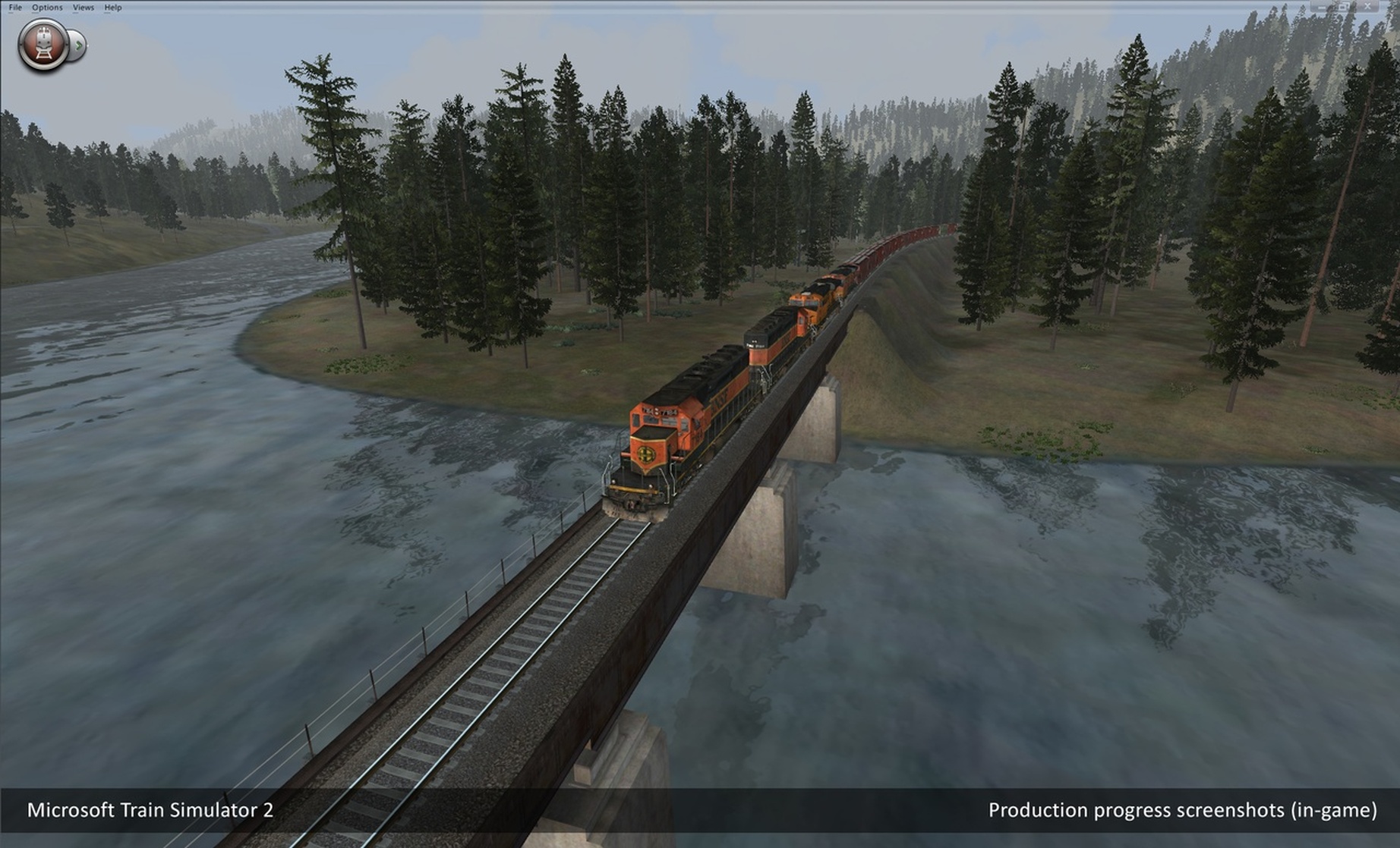 Microsoft Train Sim