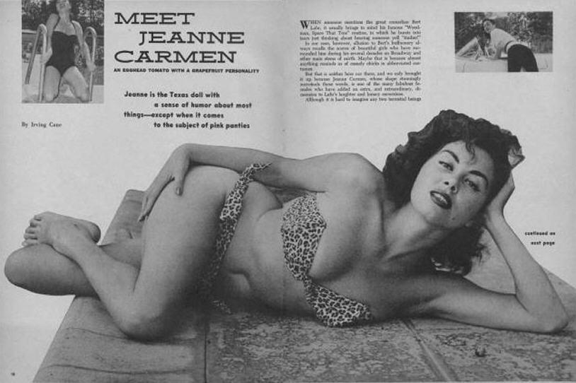 Jeanne Carmen.