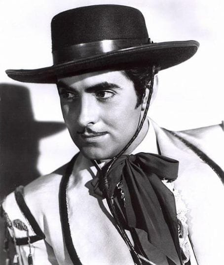 Picture of Tyrone Power.