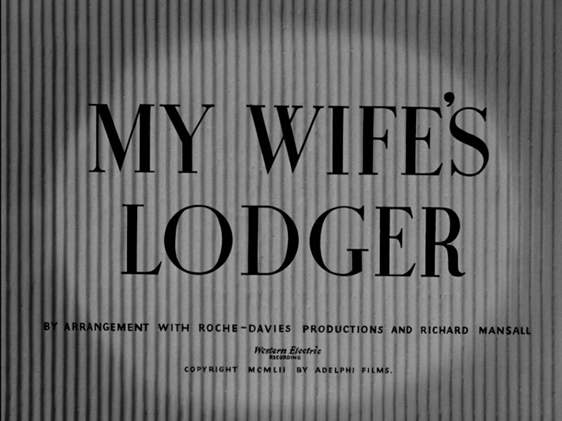 My Wife's Lodger My Wife's Lodger