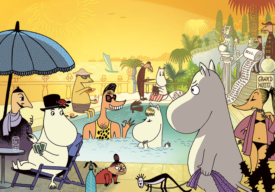Moomins on the Riviera Moomins on the Riviera