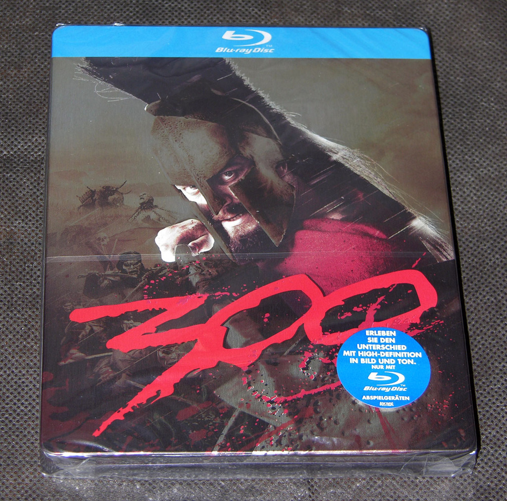 300 Blu-Ray Steelbook (Media Markt Exclusive/Germany)