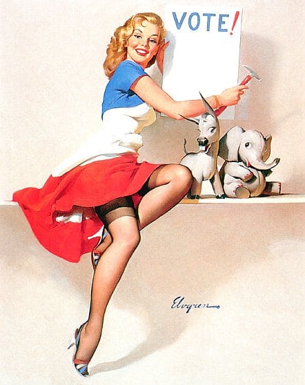 Picture Of Gil Elvgren All His Glamorous American Pin Ups Th