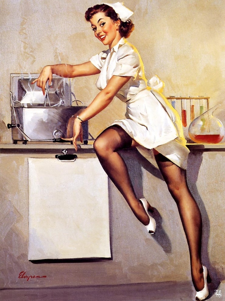 Picture Of Gil Elvgren All His Glamorous American Pin Ups Th