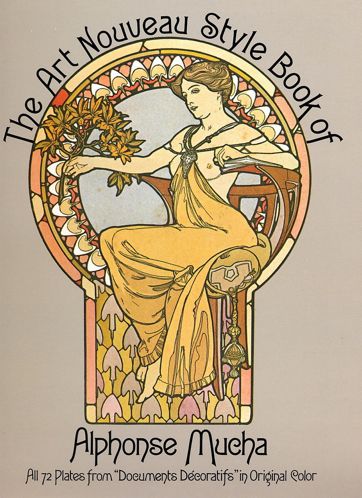 Picture of The Art Nouveau Style Book of Alphonse Mucha (Dover Fine Art
