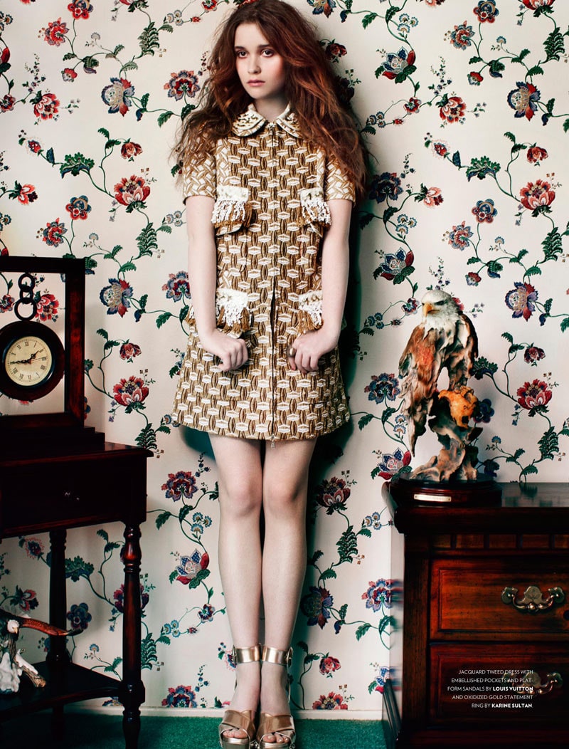 Picture Of Alice Englert.