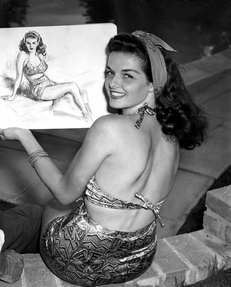 Picture of Jane Russell.
