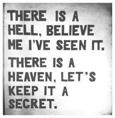 I can believe i let you. There is a Hell, believe me i’ve seen it. There is a Heaven, Let’s keep it a Secret bring me the Horizon обложка.