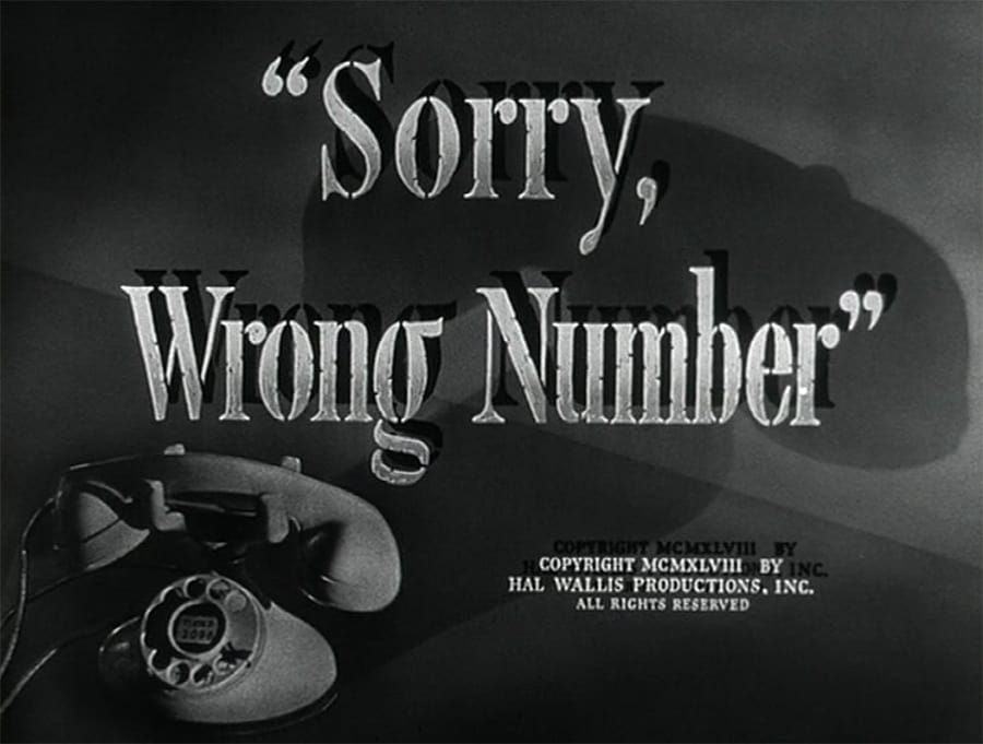 Sorry, Wrong Number (1948) Sorry, Wrong Number (1948)