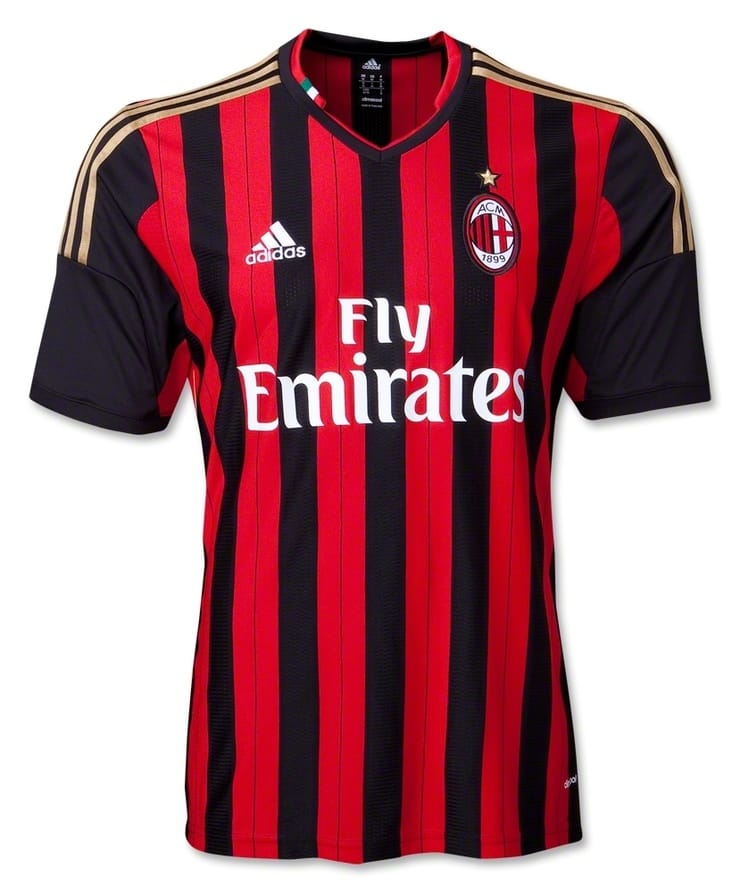 Picture of Ac Milan Home Jersey 13/14