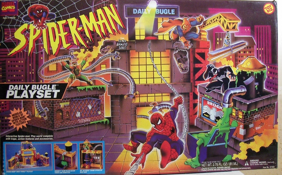 Spider-Man: The Animated Series - Daily Bugle Playset