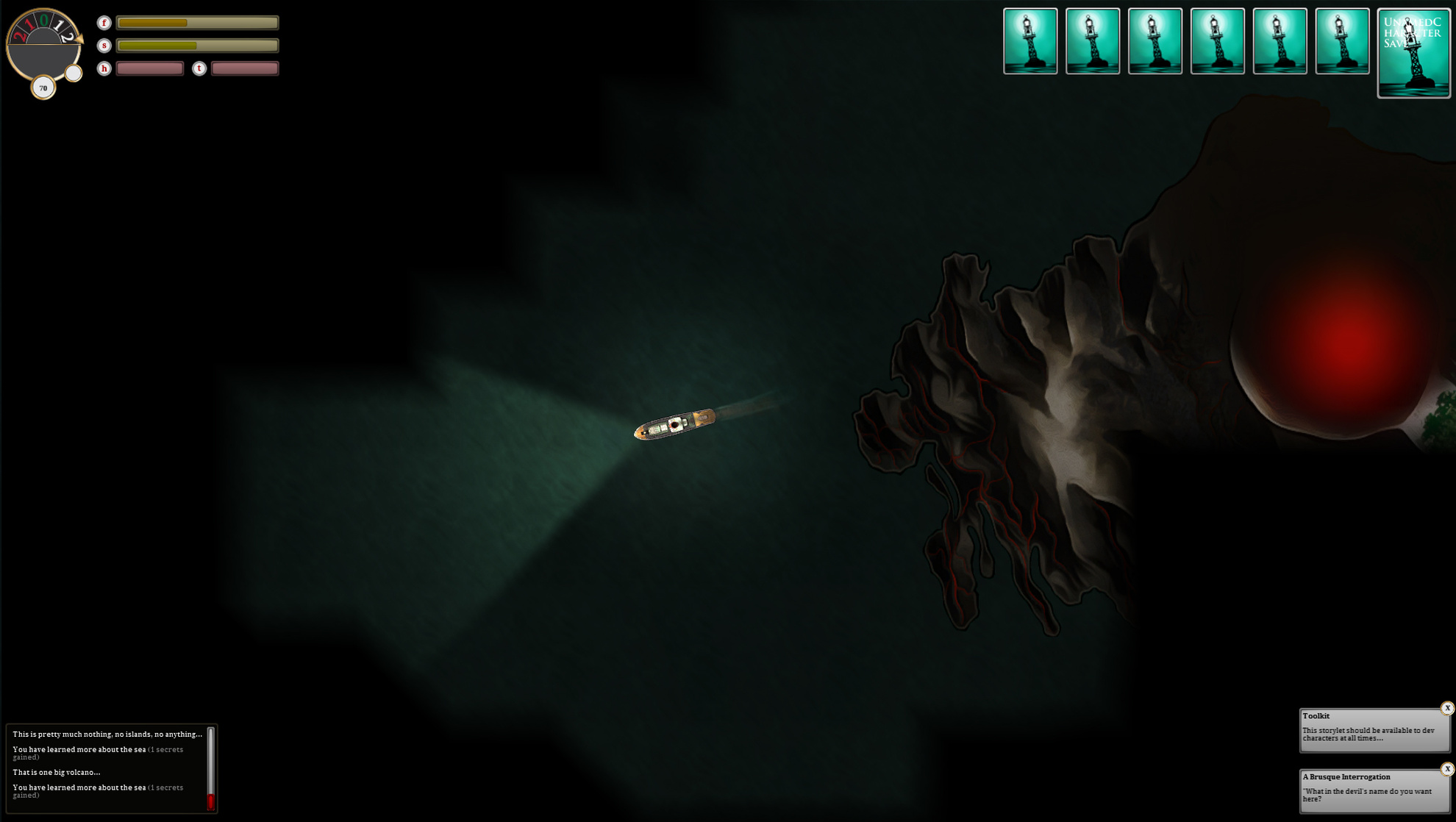 Sunless sea карта