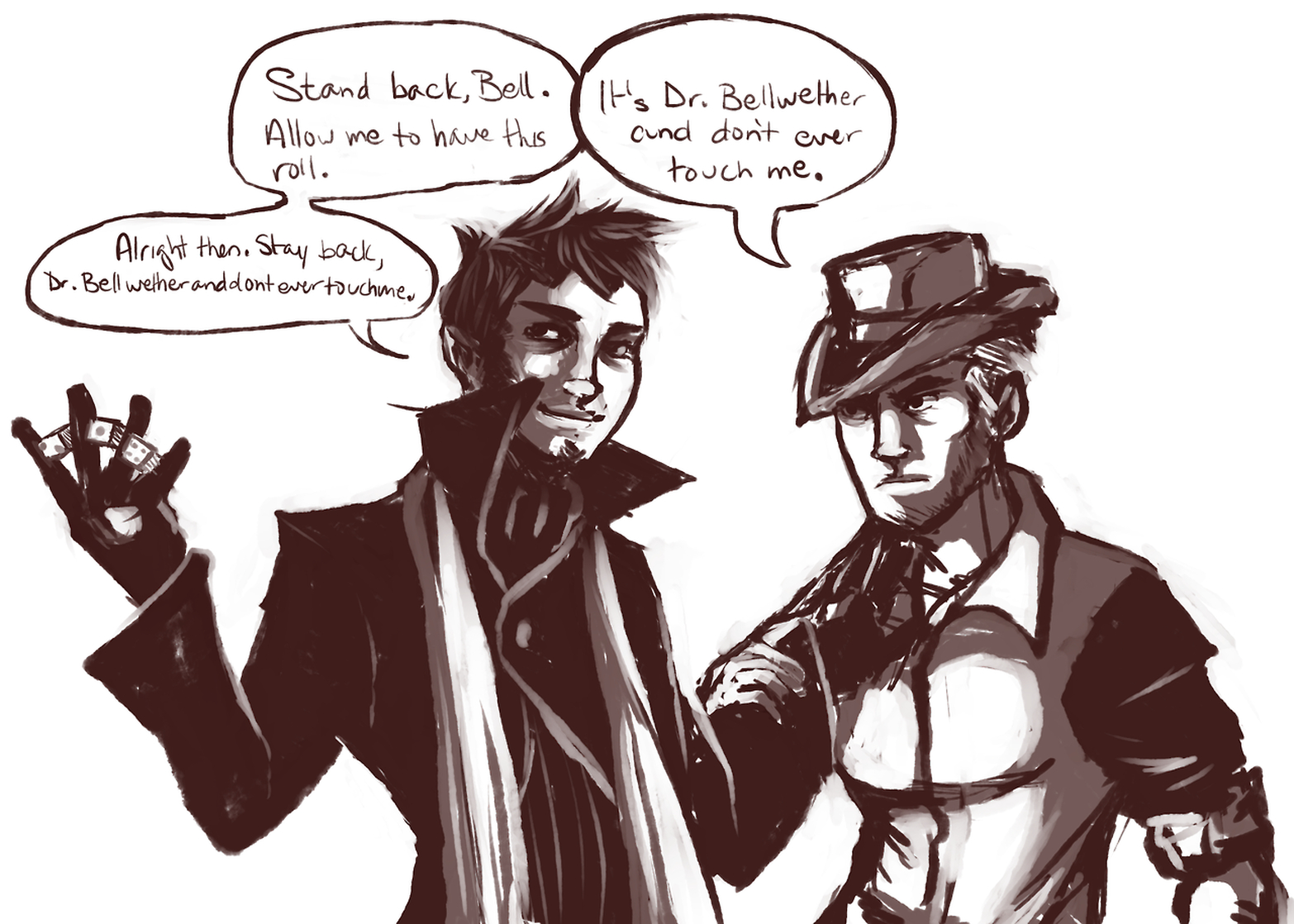 Neo-Victorian Skirmish Squad