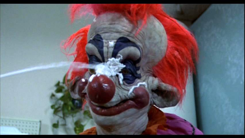 Killer klowns john massari. Клоуны убийцы из космоса Джоджо. Клоуны-убийцы из космоса (1987). Клоуны из космоса.