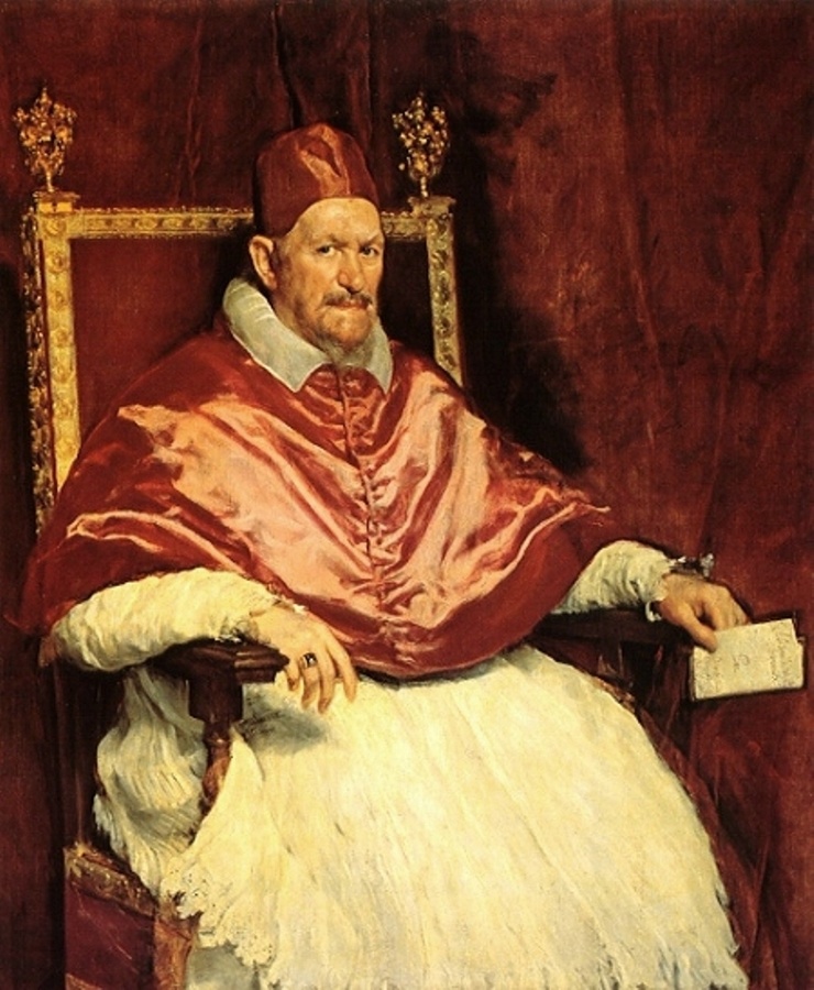 Portrait of Innocent X, Diego Velázquez, 1650