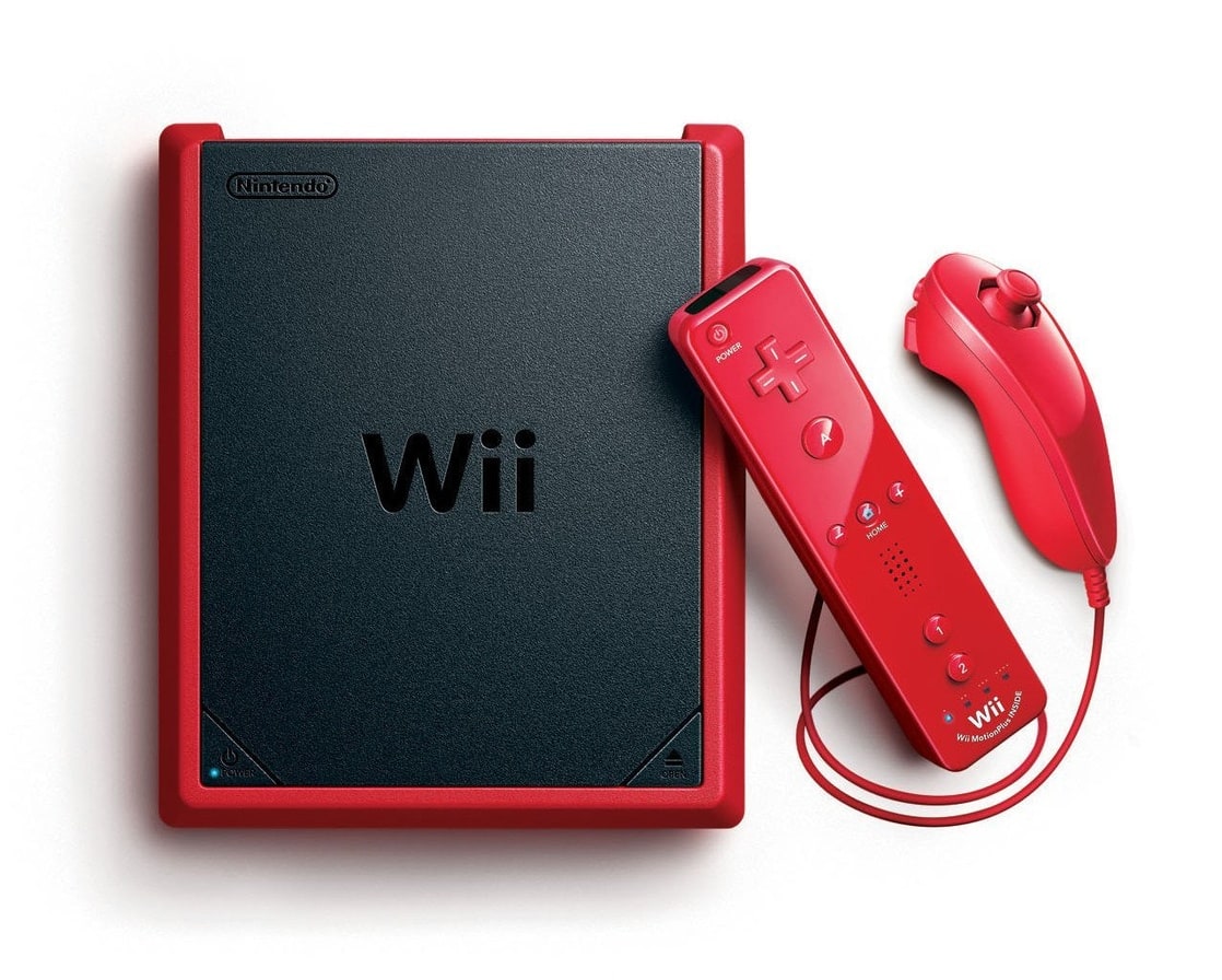 RED WII MINI CONSOLE SYSTEM