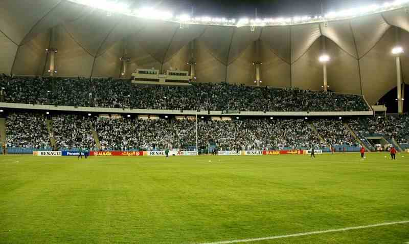 Ing fahd stadium. Стадион короля Фахда. Стадион короля Фахда Рияд. Кинг Фахд стадион. Эр-Рияд футбольный стадион.