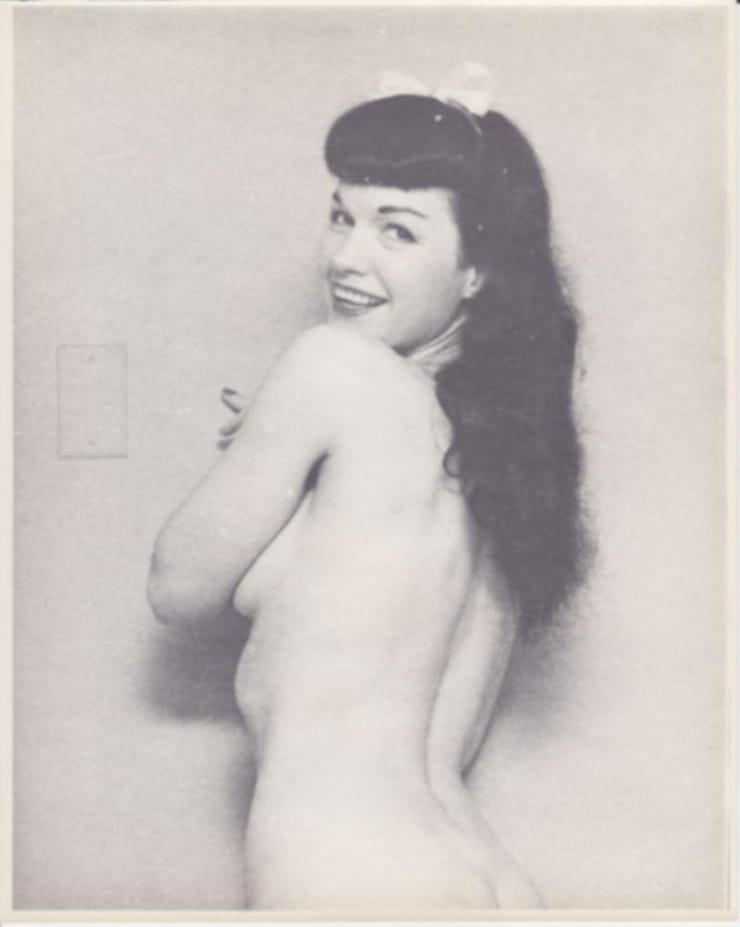 Picture of Bettie Page.