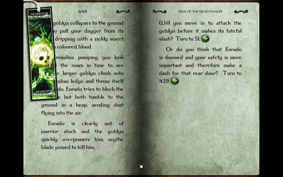 Gamebook Adventures 2: Siege of the Necromancer