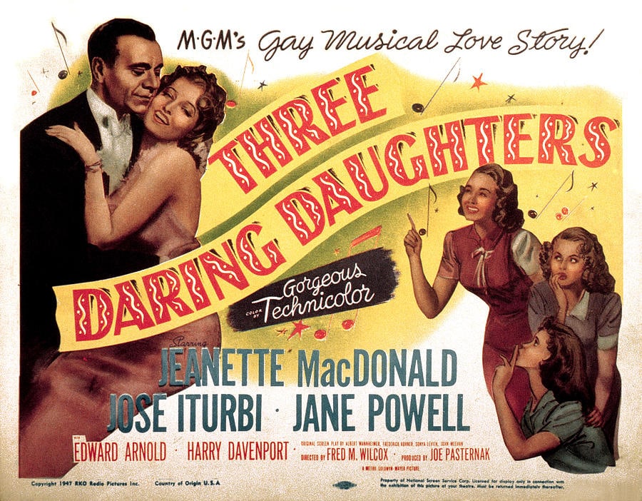 Three Daring Daughters                                  (1948)