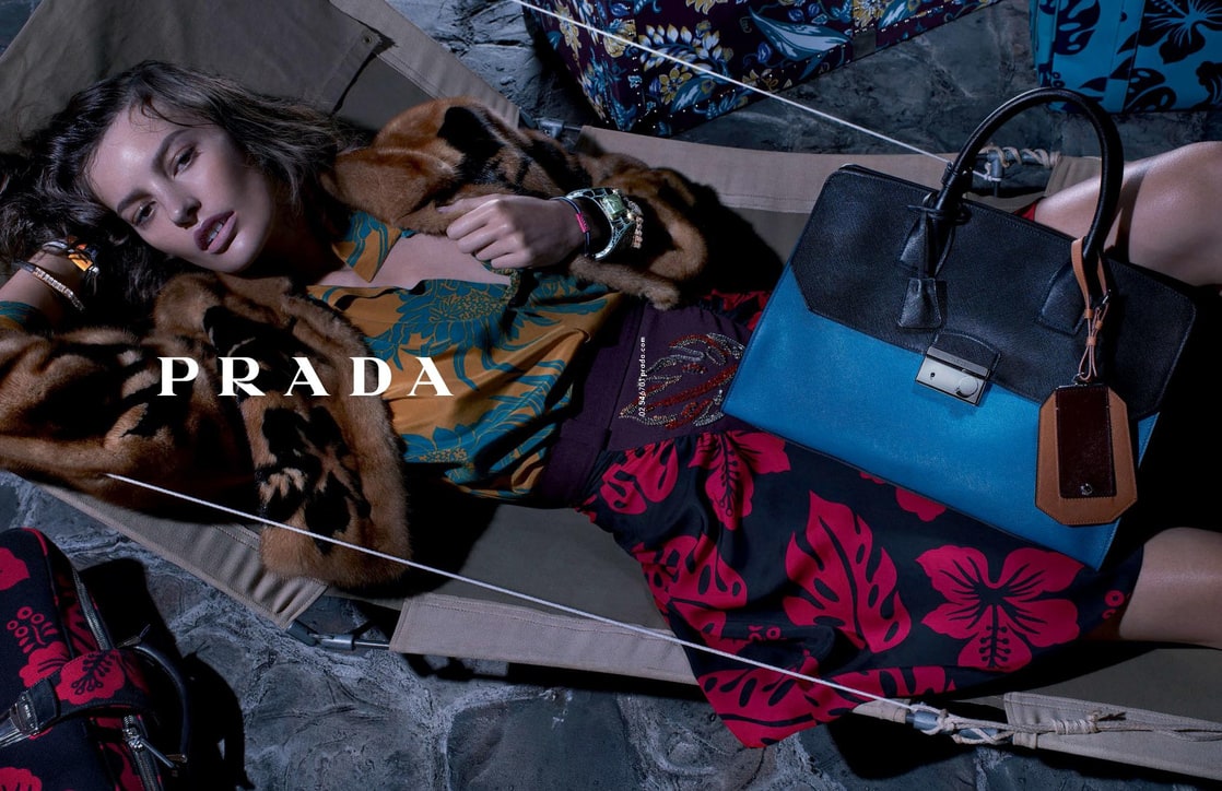 Campaign collection. Prada campaign 2014. Фотосессия в стиле Прада.