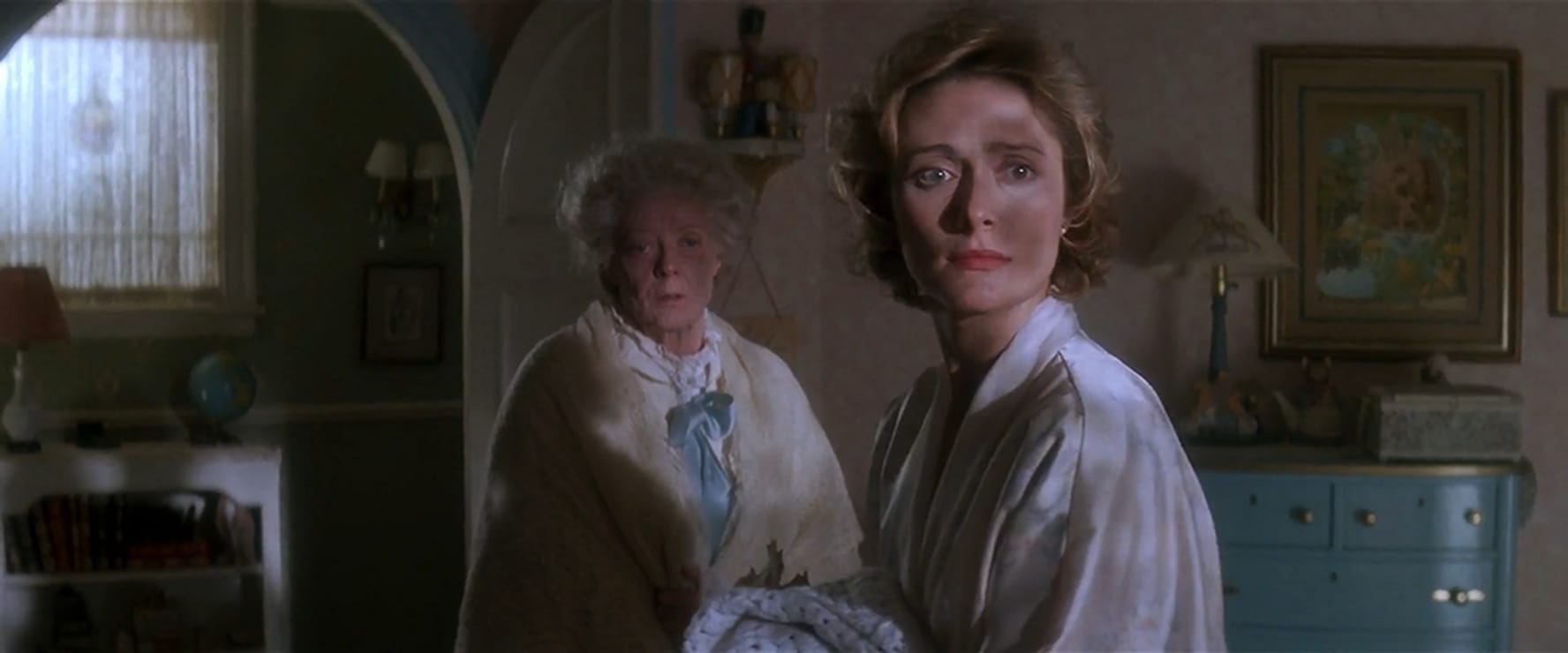 Maggie Smith and Caroline Goodall