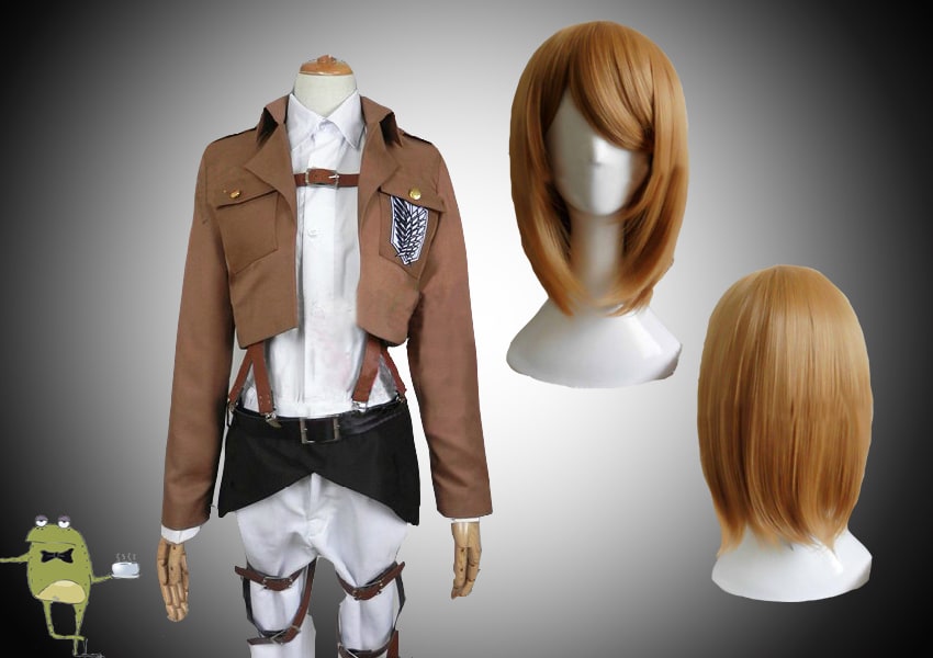 Free Shipping Attack on Titan Survey Corps Petra Ral Cosplay Costume and Co...