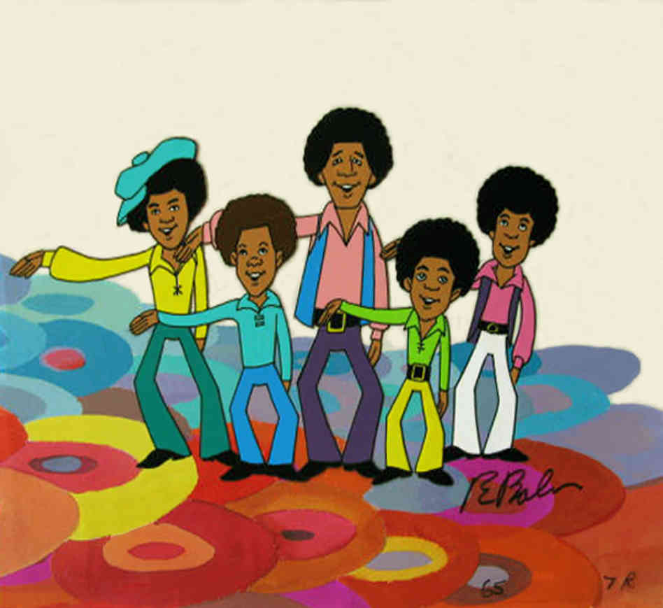 Jackson 5. Jackson's 5five cartoon. Joyful Jukebox Music the Jackson 5. Jackson 5ive Music for pleasure.