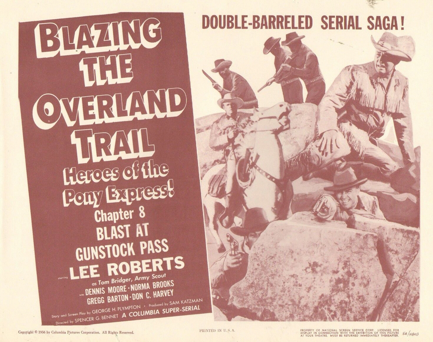 Blazing the Overland Trail Blazing the Overland Trail