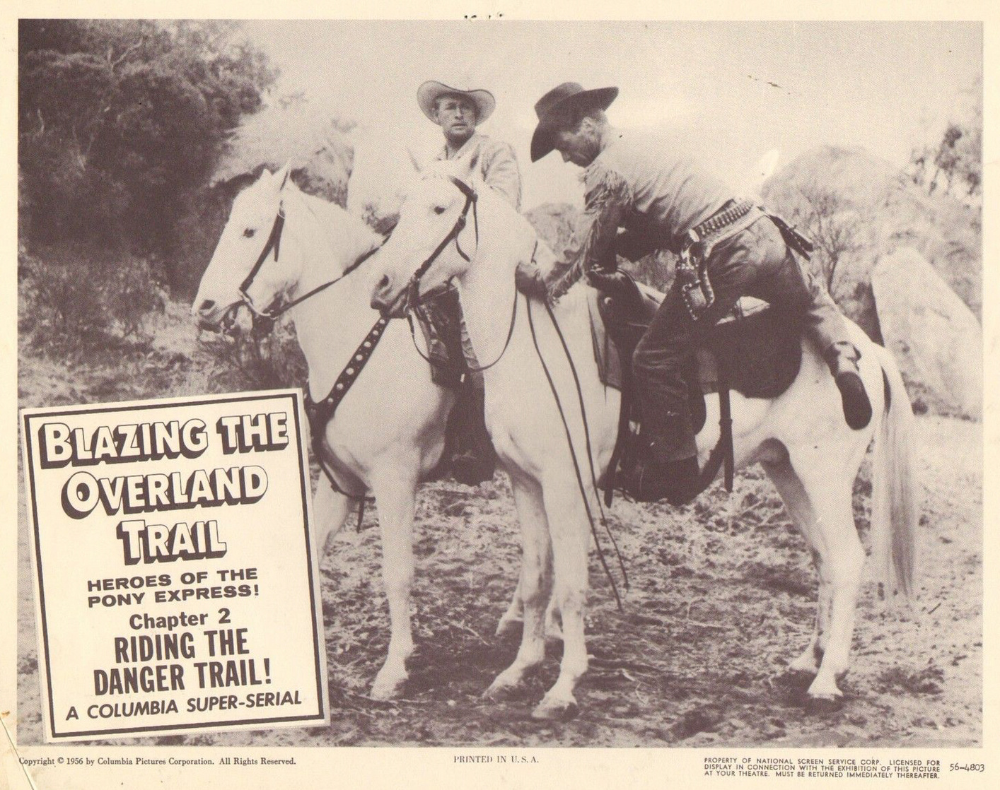 Blazing the Overland Trail Blazing the Overland Trail