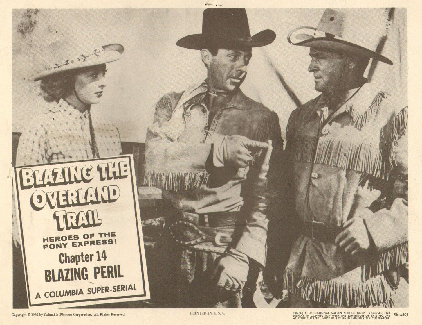 Blazing the Overland Trail Blazing the Overland Trail