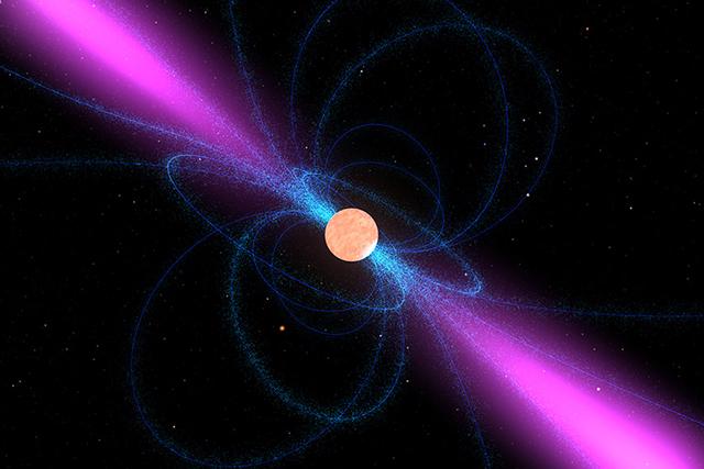 Pulsar; artists rendition