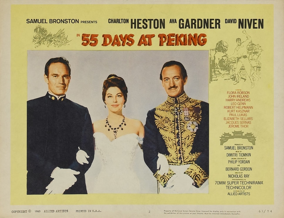 Picture Of 55 Days At Peking   968full 55 Days At Peking Poster 