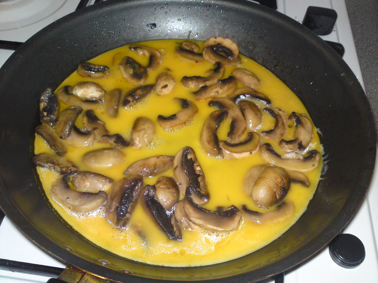 Mushroom Omelette