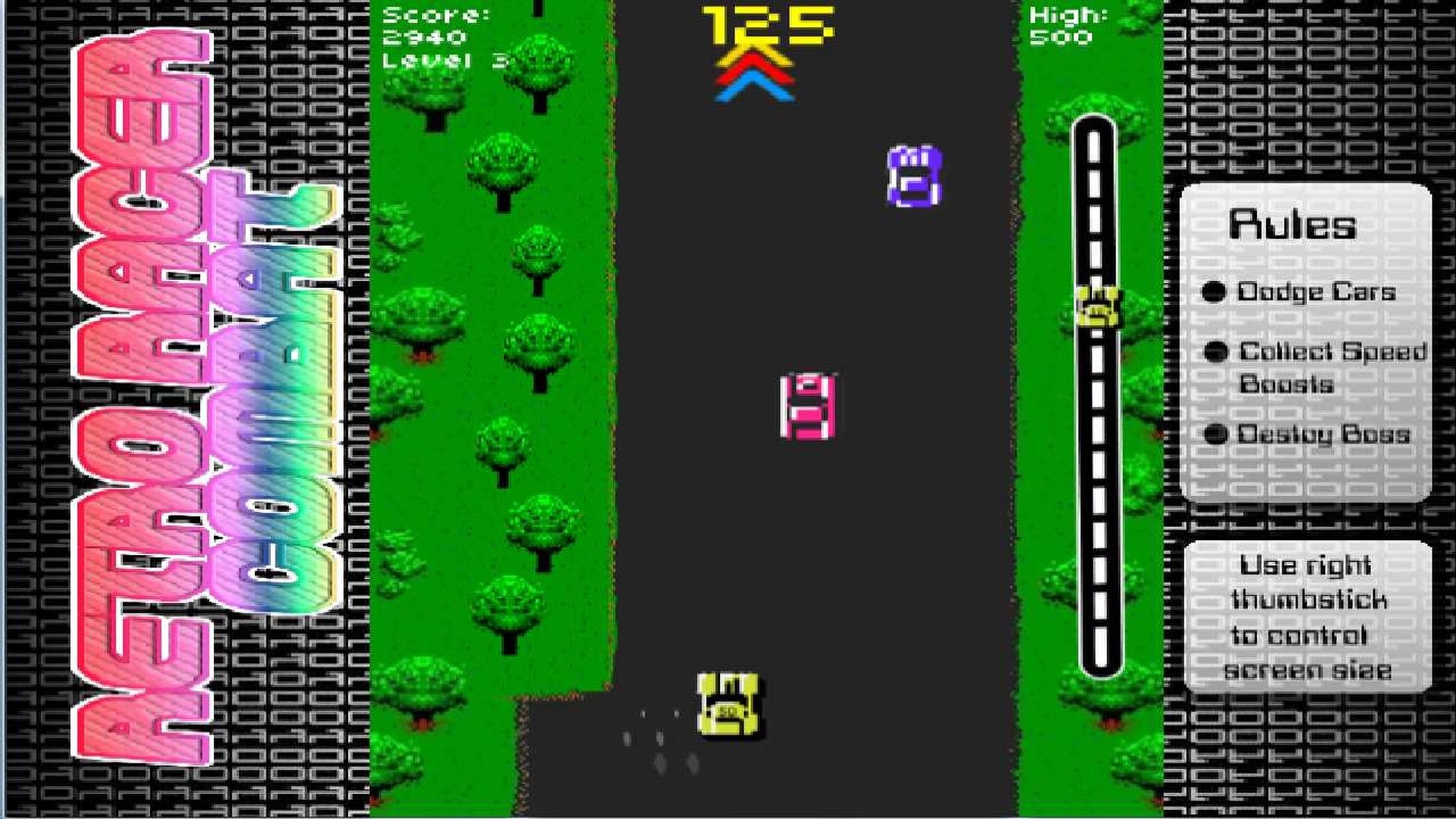 Retro Racer Combat