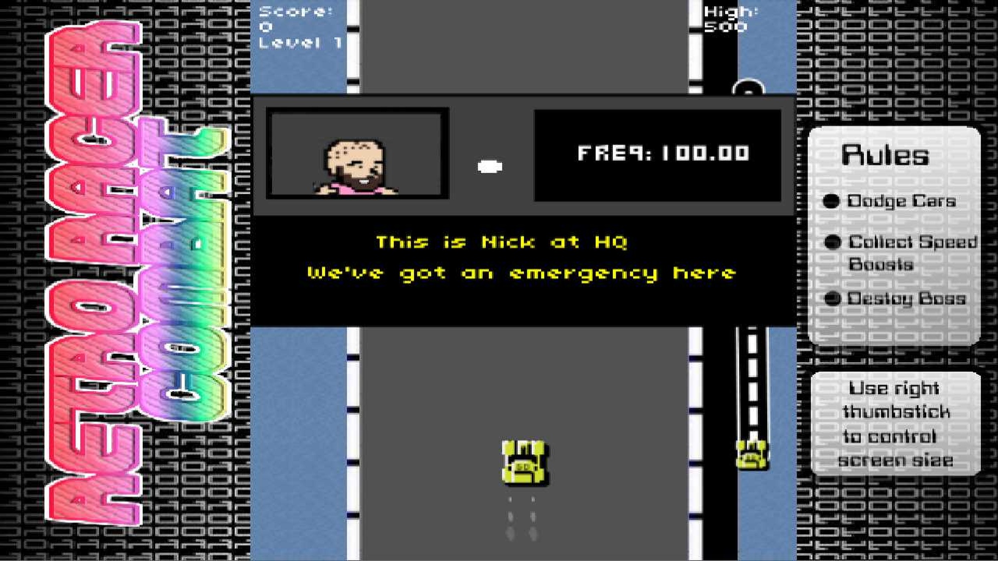 Retro Racer Combat